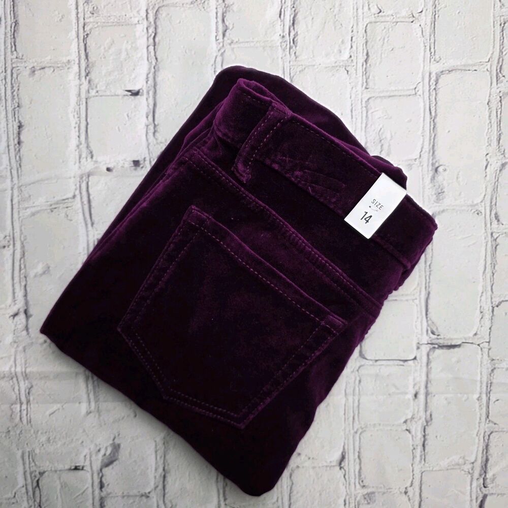 Children's Place Girls Sz 14 Pink Rose‎ Ponte Leggings